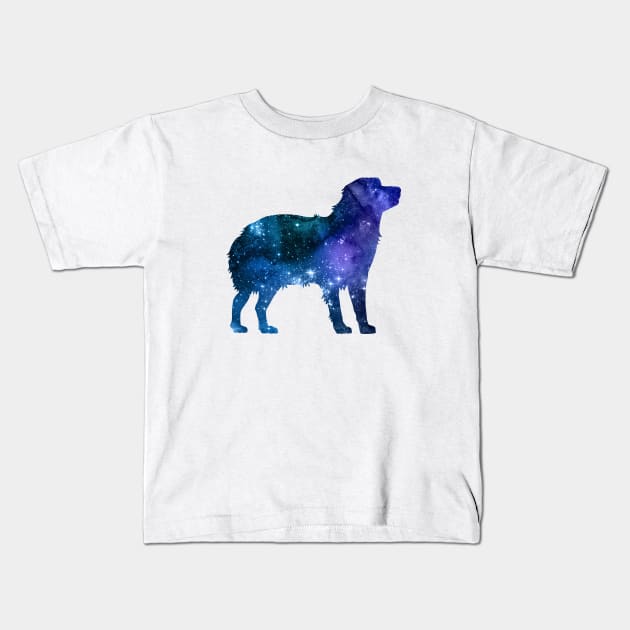 Australian Shepherd Dog Kids T-Shirt by TheJollyMarten